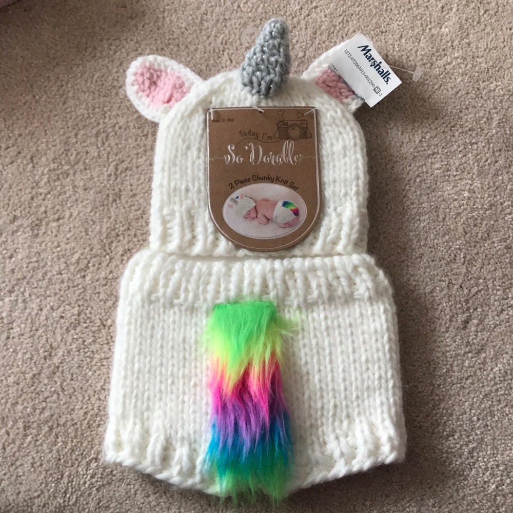 Unicorn Diaper Cover Set